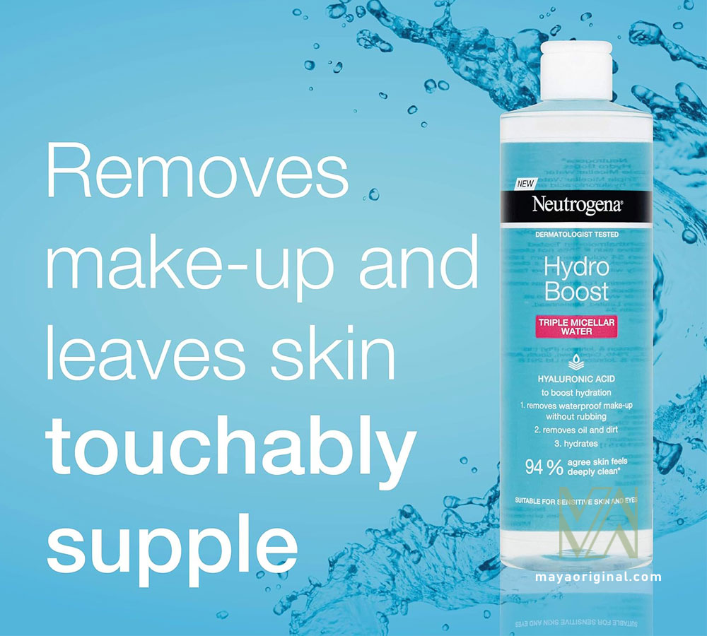 neutrogena-hydro-boost-water-gel-cleanser-maya-08 میسلار واتر Hydro Boost نوتروژینا