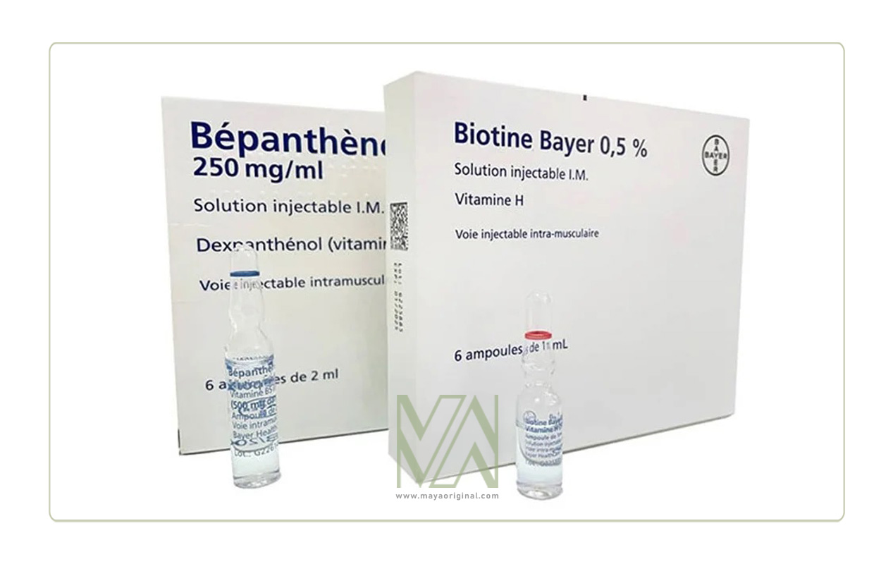 آمپول بیوتین بپانتن بایر اصل