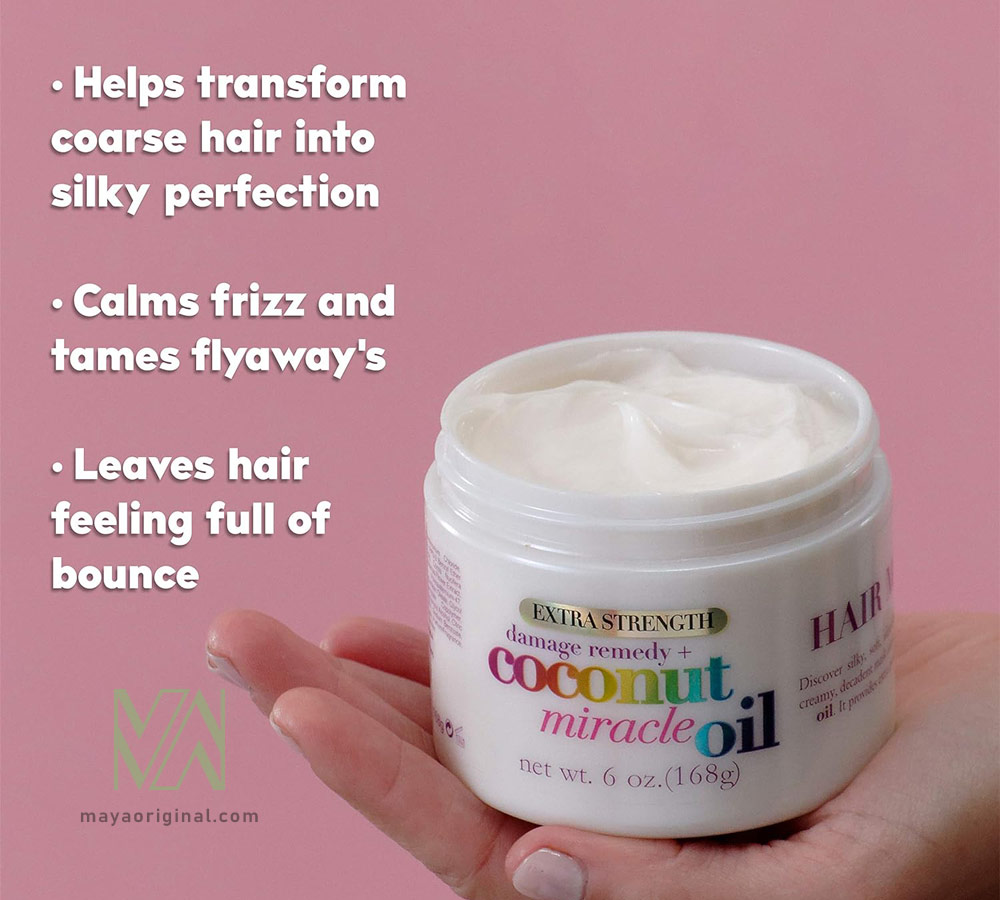 ogx-coconut-miracle-hair-mask-maya-04 ماسک داخل حمام روغن نارگیل میراکل ogx