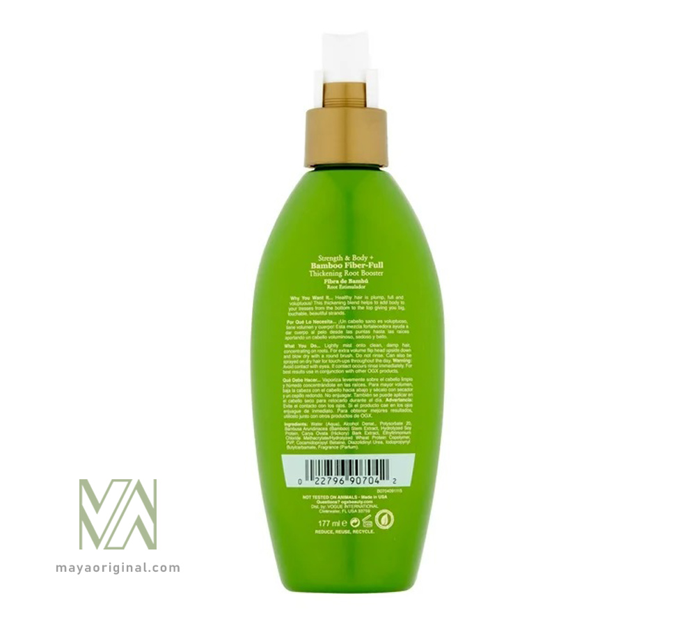 ogx-strength-and-body-bamboo-fiber-cream-maya-04 کرم مو بعد از حمام اوجی ایکس