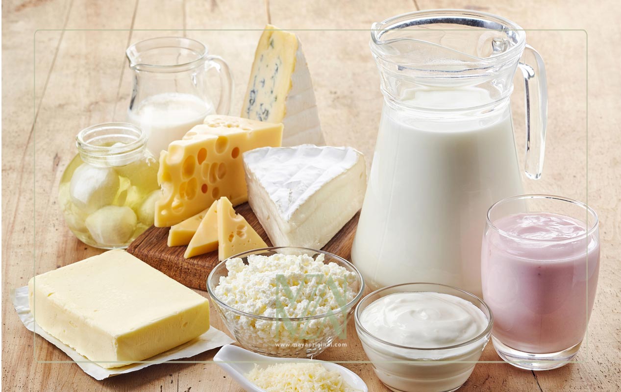 تاثیر لبنیات روی منافذ باز