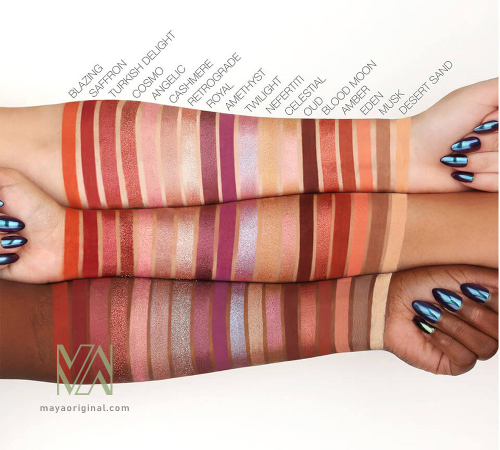 huda-beauty-desert-dusk-eyeshadow-palette-maya-02 پالت دیزرت داسک هدی بیوتی