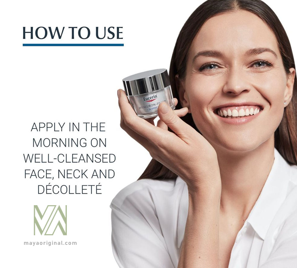 eucerin-hyaluron-filler-day-cream-maya-03 کرم روز هیالورون فیلر اوسرین