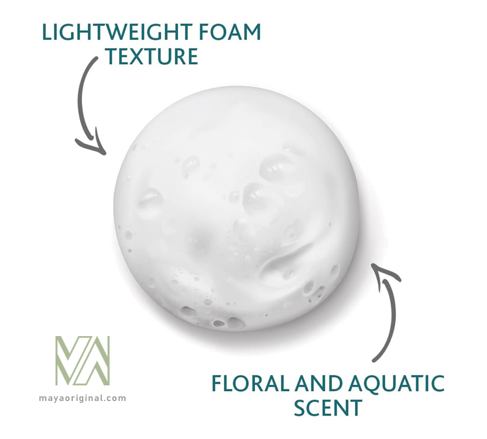 institut-esthederm-osmoclean-pure-cleansing-foam-maya-04 فوم شوینده اسموکلین استادرم مناسب انواع پوست