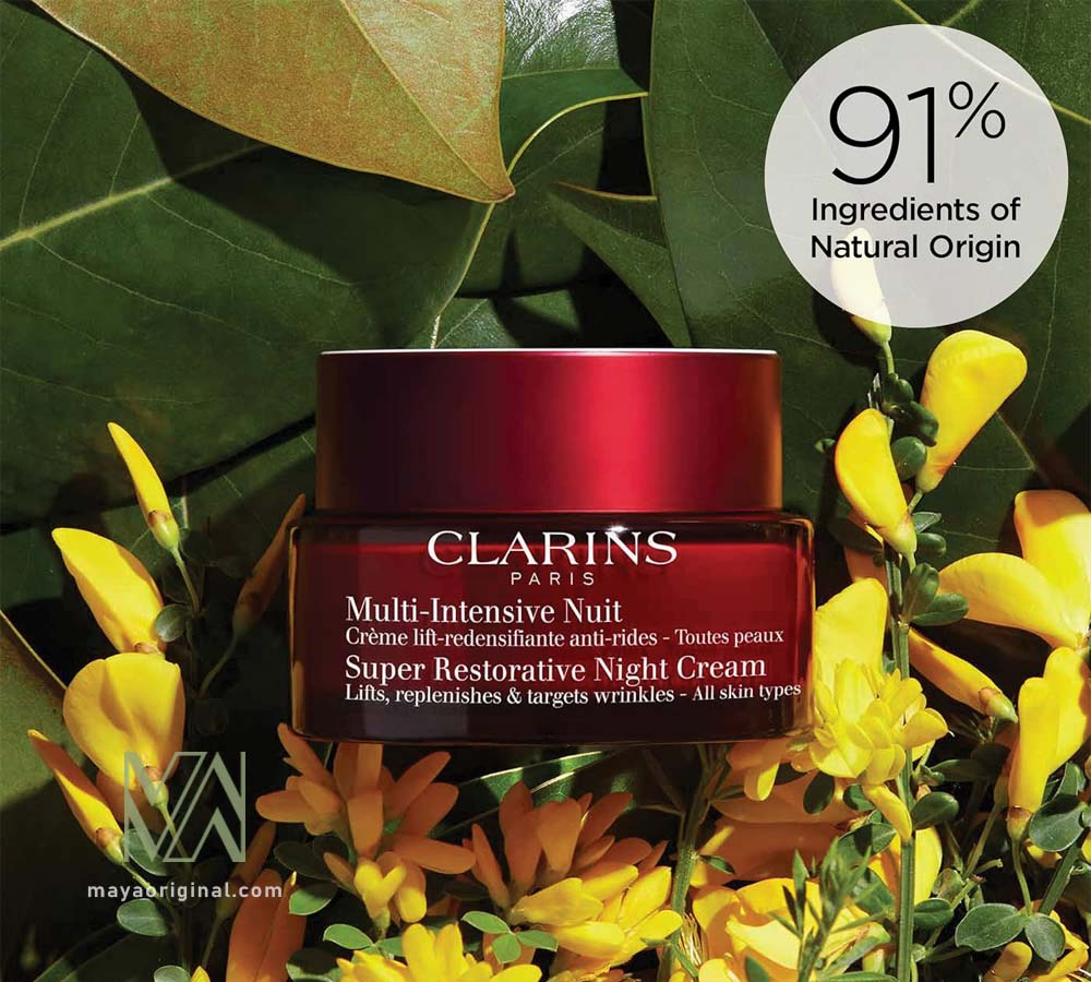 clarins-super-restorative-night-cream-maya-03 کرم شب کلارنس