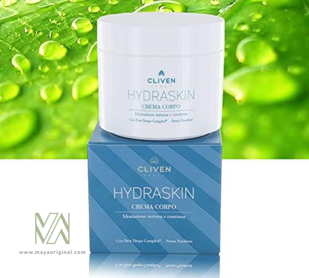 cliven-hydraskin-body-cream-maya-02 کرم بدن آبرسان قوی کلیون