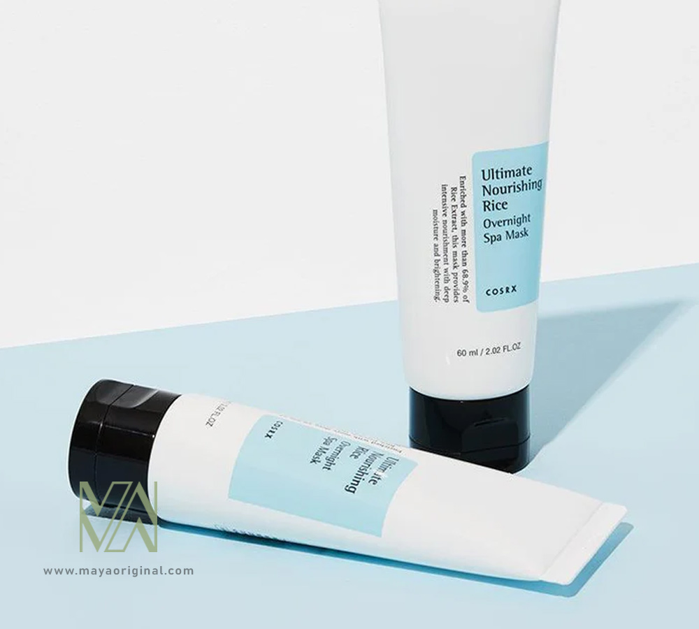 cosrx-ultimate-nourishing-rice-overnight-spa-mask-06 ماسک شب برنج کوزارکس