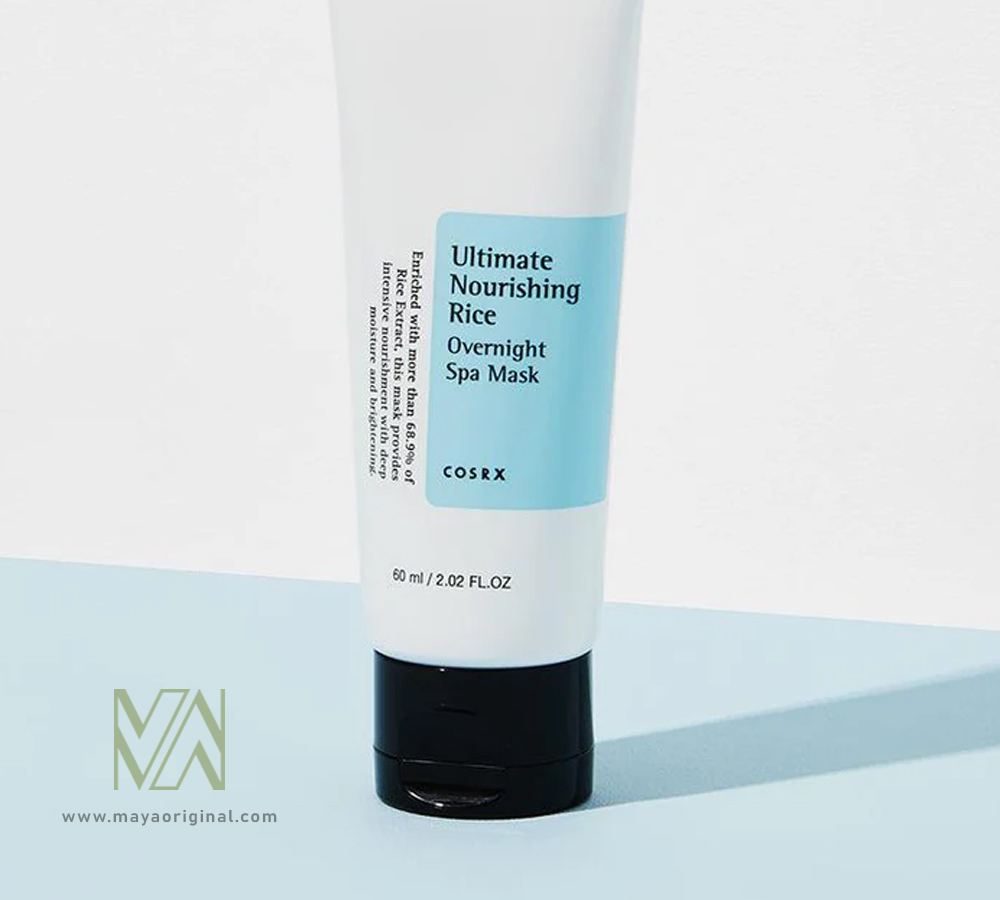 cosrx-ultimate-nourishing-rice-overnight-spa-mask-07 ماسک شب برنج کوزارکس