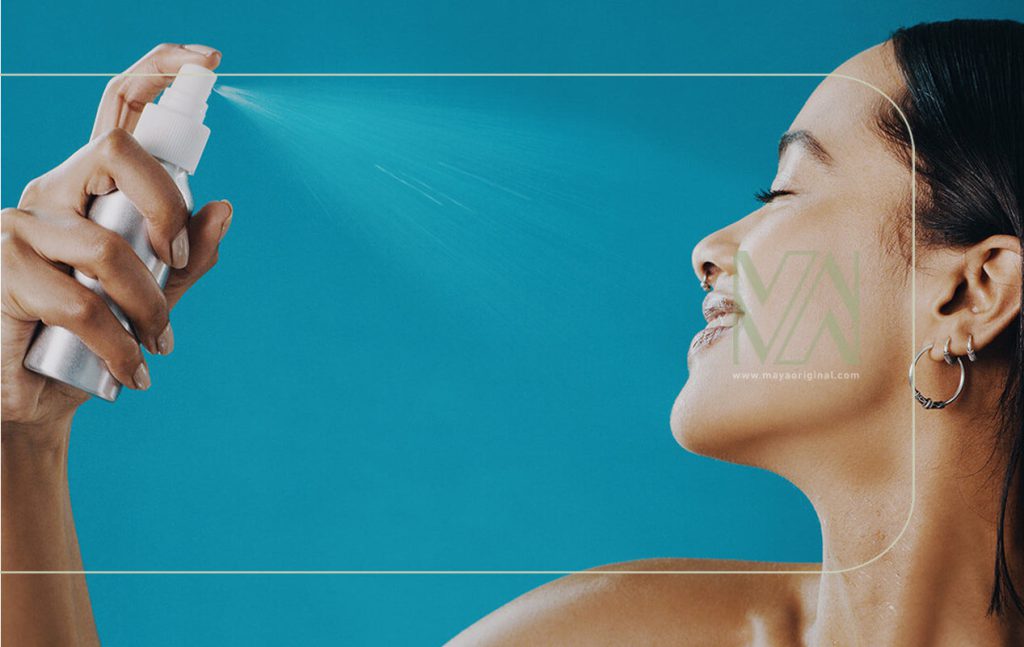 اسپری آبرسان صورت چیست و در چه مواقعی استفاده می‌شود؟