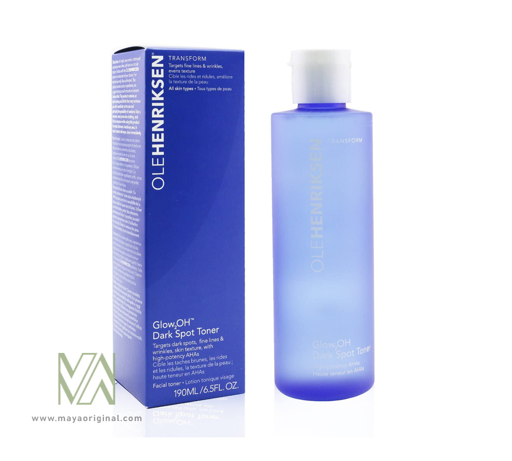 olehenriksen-dark-spot-toner-glow20h-maya-02 تونر ضدلک Glow2OH اوله هنریکسن