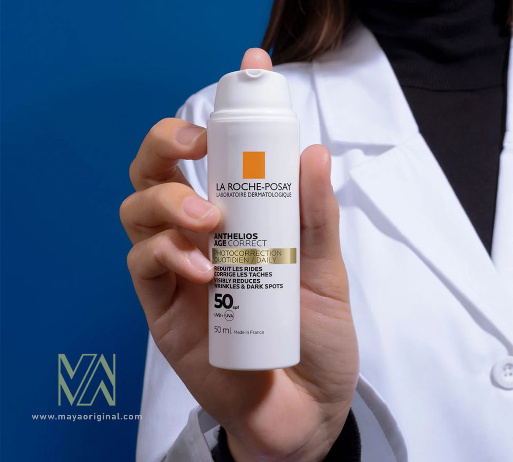 la-roche-posay-anthelios-age-correct-suncream-maya-02 کرم ضدآفتاب ایج کورکت لاروش پوزای اصل