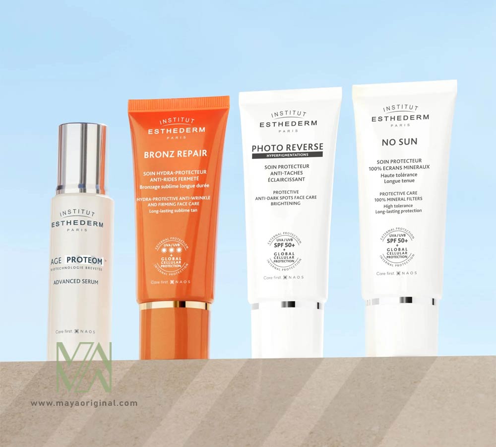 esthederm-mineral-protection-sunscreen-maya-04 خرید ضد آفتاب مینرال استادرم نوسان