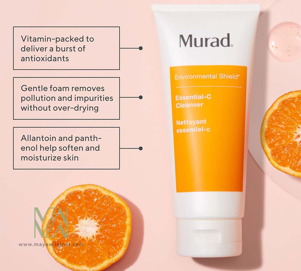 murad-essential-c-cleanser-maya-02 شوینده ویتامین سی مورد Essential اصل