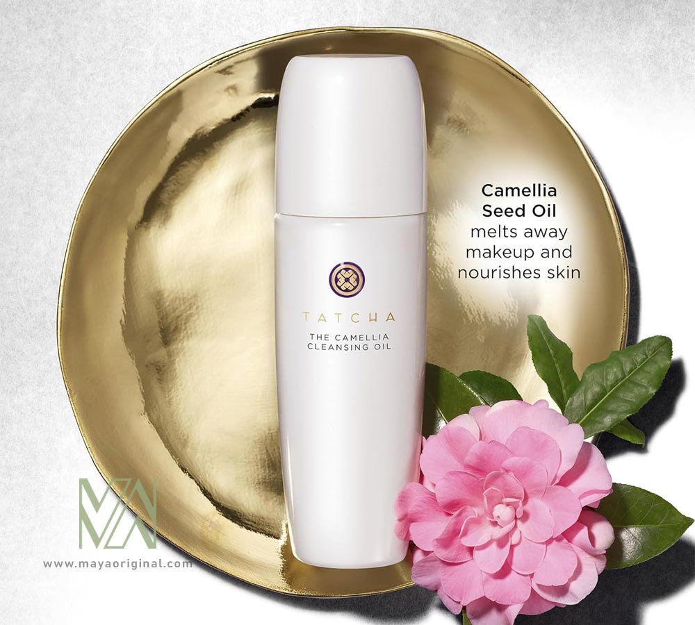 tatcha-pure-one-step-camellia-cleansing-oil-maya-02 روغن پاک کننده Camellia تاچا اصل
