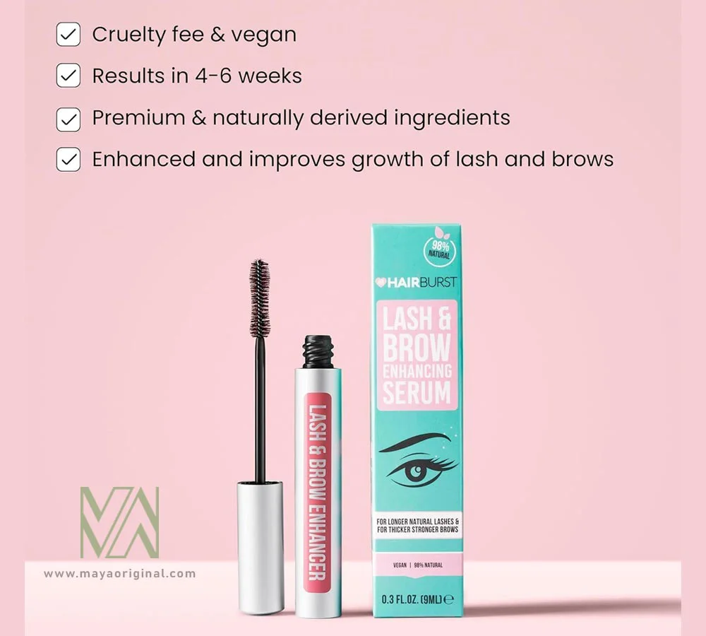 سرم تقویت مژه و ابروی هیربرست اصل