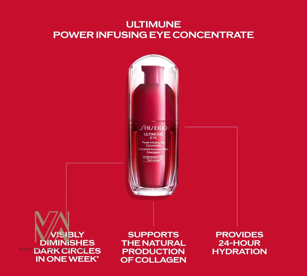 خرید سرم دورچشم پاور اینفیوزینگ شیسیدو اصل