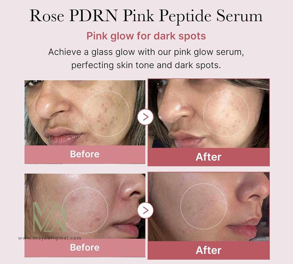medicube-pdrn-pink-peptide-serum-maya-04 خرید سرم روشن کننده پپتاید مدی کیوب
