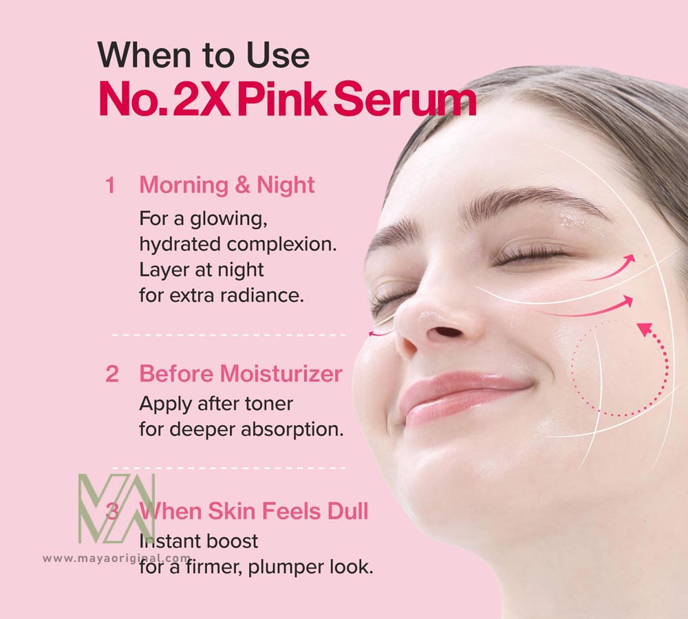 numbuzin-No.2X-Serum-maya-02 سرم PDRN رز کلاژن 2x نامبوزین