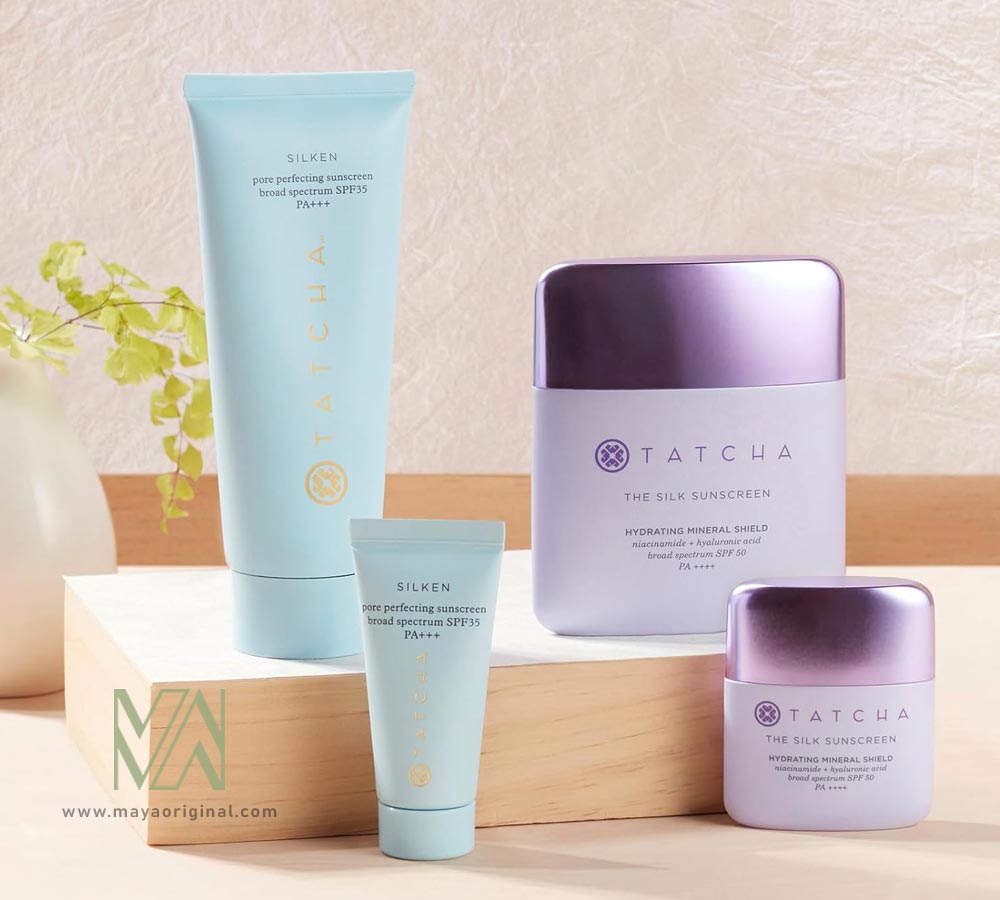 tatcha-silken-pore-perfecting-sunscreen-maya-03 کرم ضد آفتاب تاچا